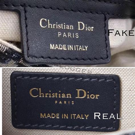 how to spot a faake christian dior|genuine dior logo.